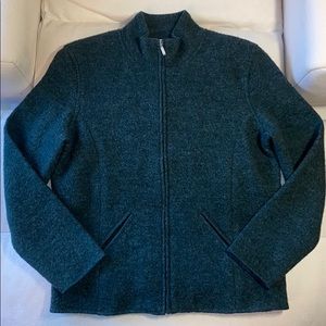 Talbots zip up sweater